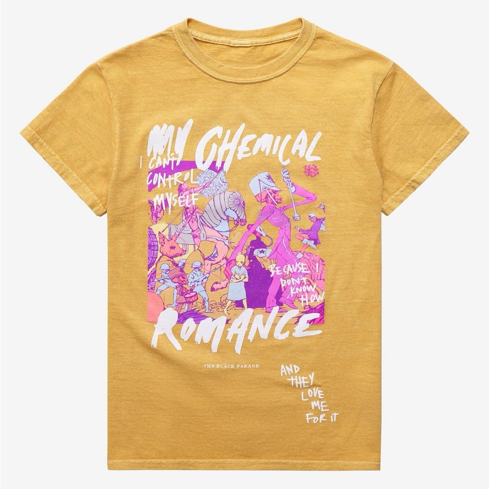 My Chemical Romance The Black Parade Band Tee